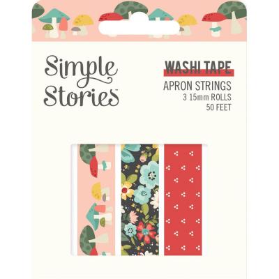 Simple Stories Apron Strings Klebebänder - Washi Tape